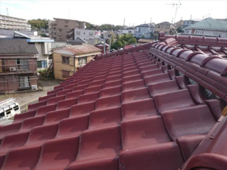 重ね葺きが出来ない瓦屋根